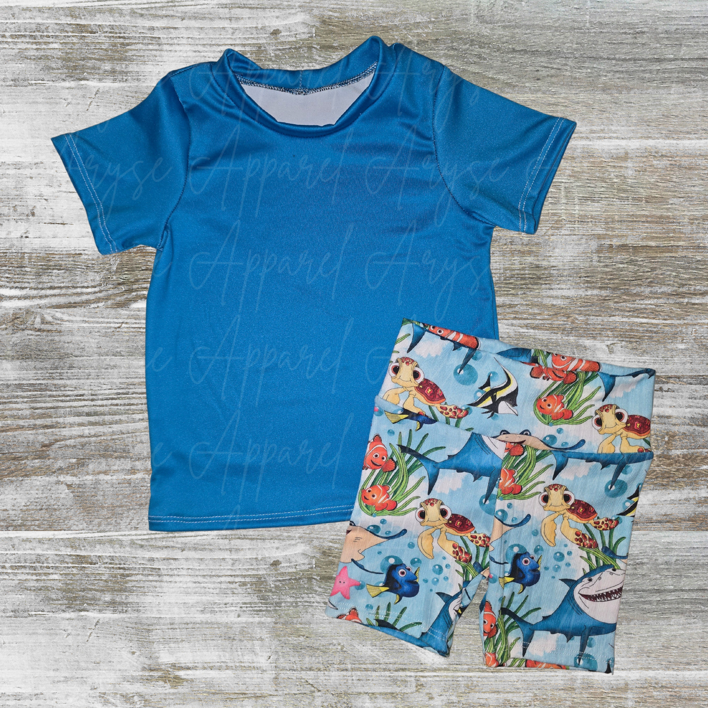 6-12M Tee & Bikers Set