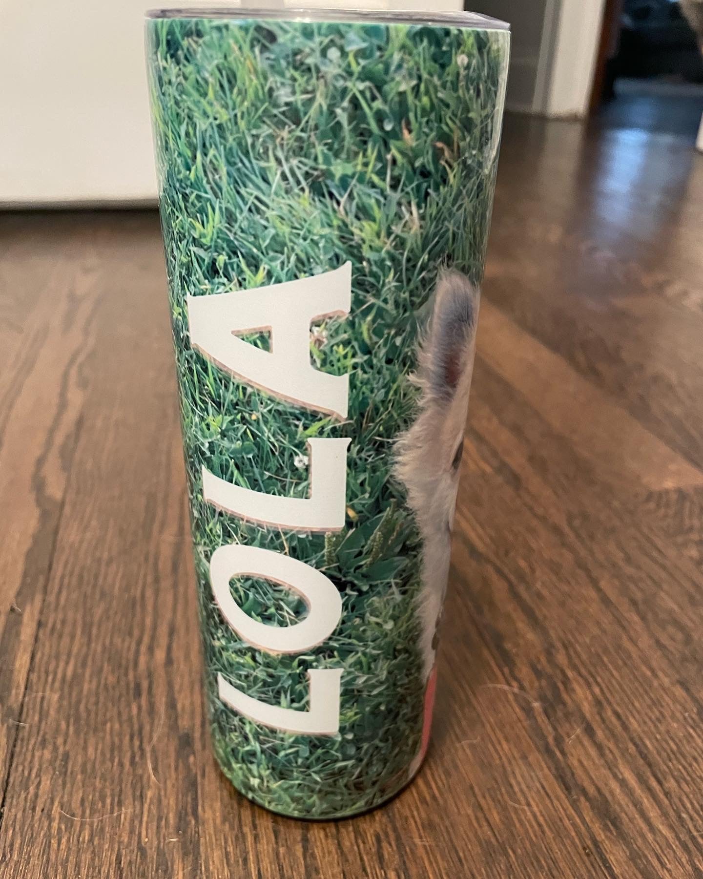 Custom 20 oz.  Tumbler with Straw